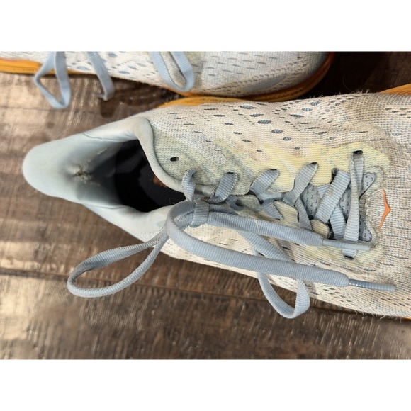 Hoka One One Clifton 8 Womens Running Shoes Gray Athletic Sneakers Size 7.5B - Picture 7 of 8